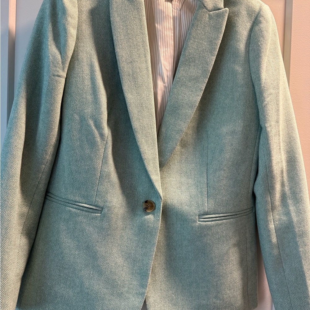 Jcrew green blazer